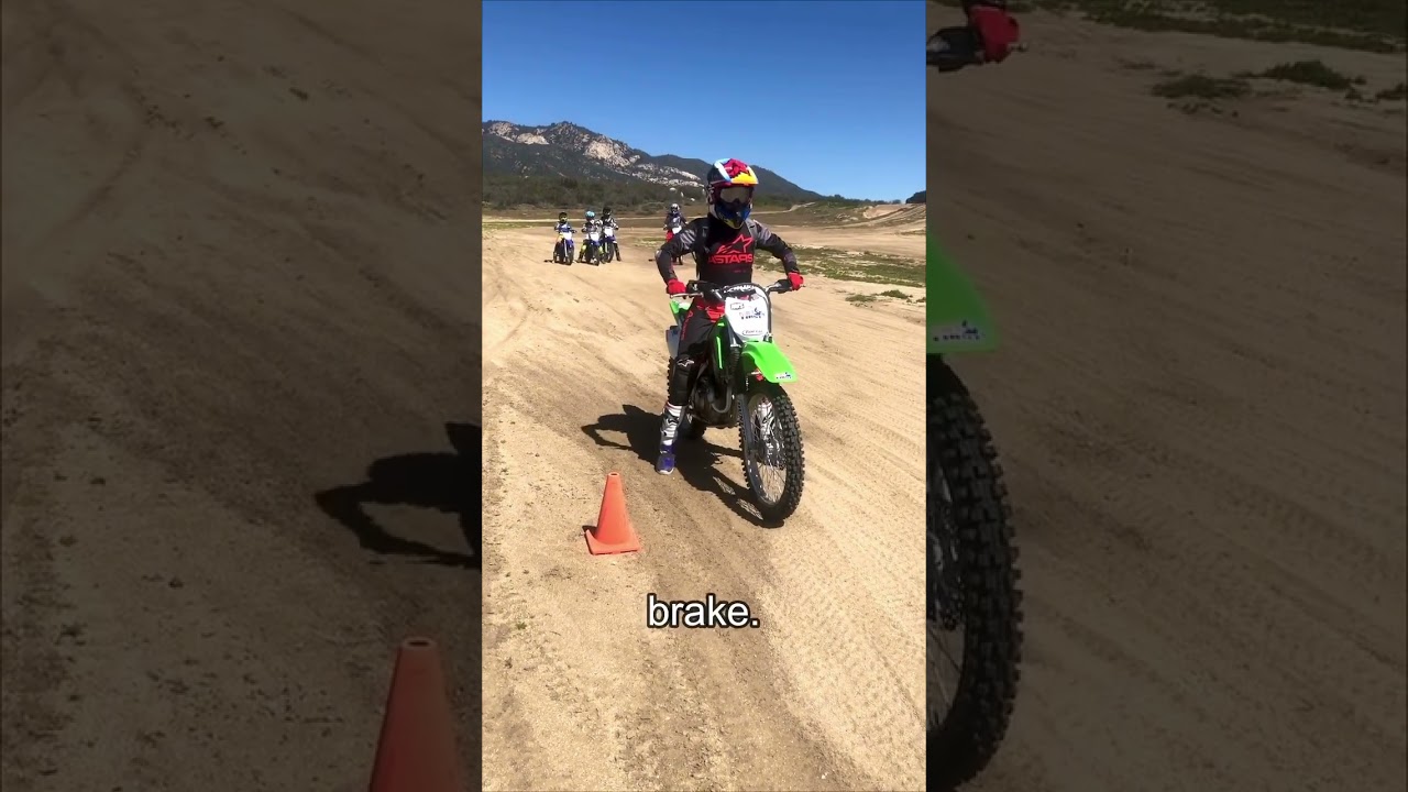 Level 1 Beginner Dirt Bike Riding Class at MotoVentures in Southern California