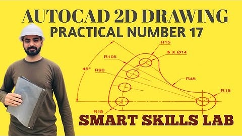AutoCAD 2D Drafting Full Exercise #17 | Basic to Advanced Step by Step Training in Hindi