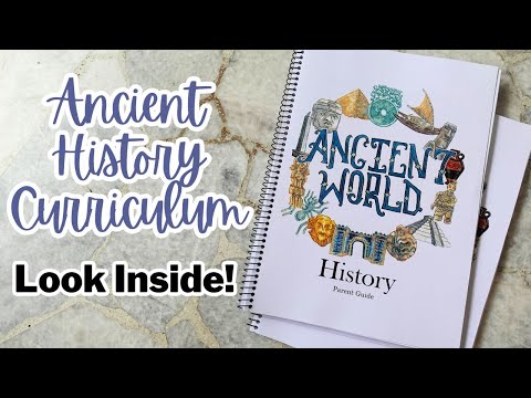 Elementary Ancient History Homeschool Curriculum | What You NEED to Know About Ancient World History
