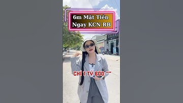 Lô Đất 6m Cạnh KCN Rạch Bắp , Tp Bến Cát#bdsbinhduong #kcnbinhduong #dautubatdongsan #kieuchinhbds