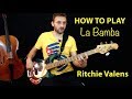 How To Play La Bamba (Ritchie Valens) Bass Riff of the Day #172 ITA