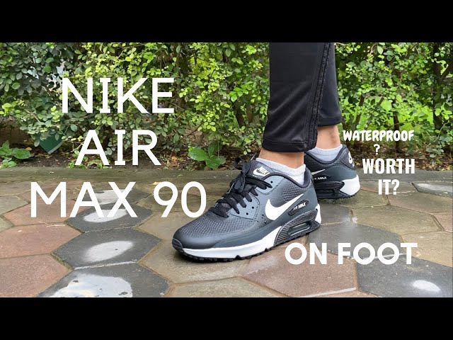 nike air max 90 golf on feet