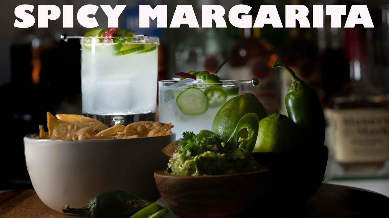 How to Make a SPICY CUCUMBER MARGARITA - YouTube