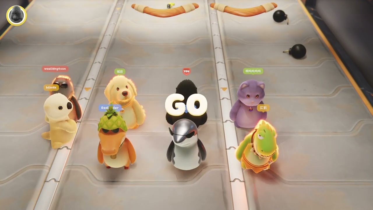 Party Animals 1st MULTIPLAYER Run