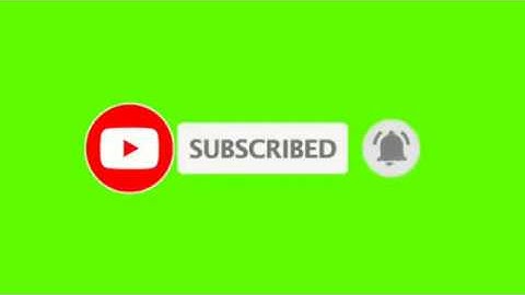 GREEN SCREEN ANIMASI TOMBOL *SUBSCRIBE* || PART 1