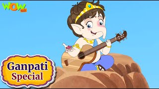 gadget guru ganesha mehnat ka fal ganpati special 03 cartoon for kids wow kidz