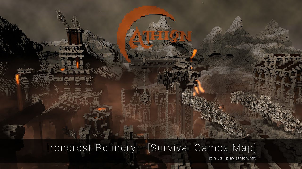 Minecraft Cinamatic - Ironcrest Refinery [Survival Games Map]