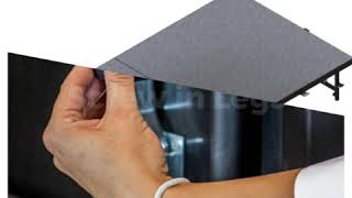 Staging 101 Height Adjustable  Slim Folding Stage