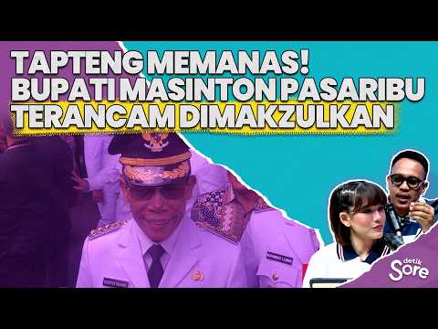 Behind the Discourse on the Impeachment of Central Tapanuli Regent Masinton Pasaribu
