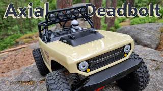 Axial SCX10-II Deadbolt - First run, forest adventure