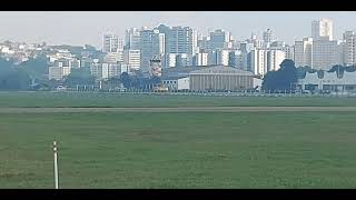 CHEGADA PRESIDENTE BOLSONARO CAMPO DE MARTE SP SUPER PUMA 12 de junho de 2021