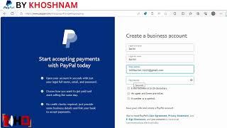 How to Create a PayPal Account in Afghanistan, KHOSHNAM-چگونه یک حساب پی پال در افغانستان ایجاد کنیم