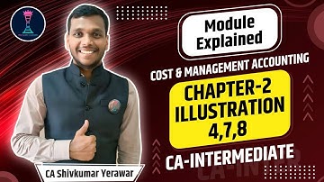 CA inter Costing Ch.2 Material Illustration 7 solved | Module Explained| By CA shivkumar Yerawar