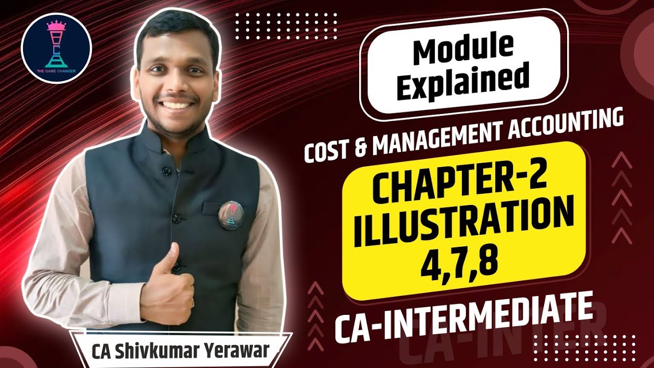CA inter Costing Ch.2 Material Illustration 7 solved | Module Explained| By CA shivkumar Yerawar