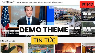 Demo theme tin tức Forestjump | thememau.com screenshot 3