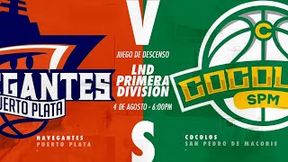 Navegantes Cocolos Juego De Descenso Lnd 2025