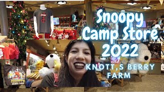 Snoopy's Camp Store updates 2022 /merchandise/Knott's Berry Farm