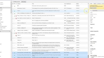 Mendeley Masterclass #8   Adding References from a Database Search