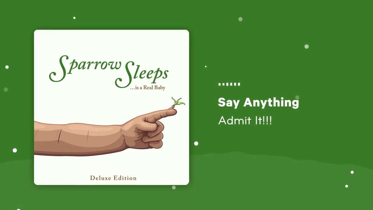 Regardez Say Anything - Admit It!!! (Lullaby cover by Sparrow Sleeps) sur YouTube Regardez Say Anything - Admit It!!! (Lullaby cover by Sparrow Sleeps) sur YouTube