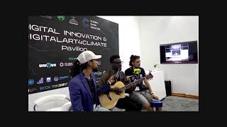 youth led open Mic at COP27 Digital Innovation Pavilion