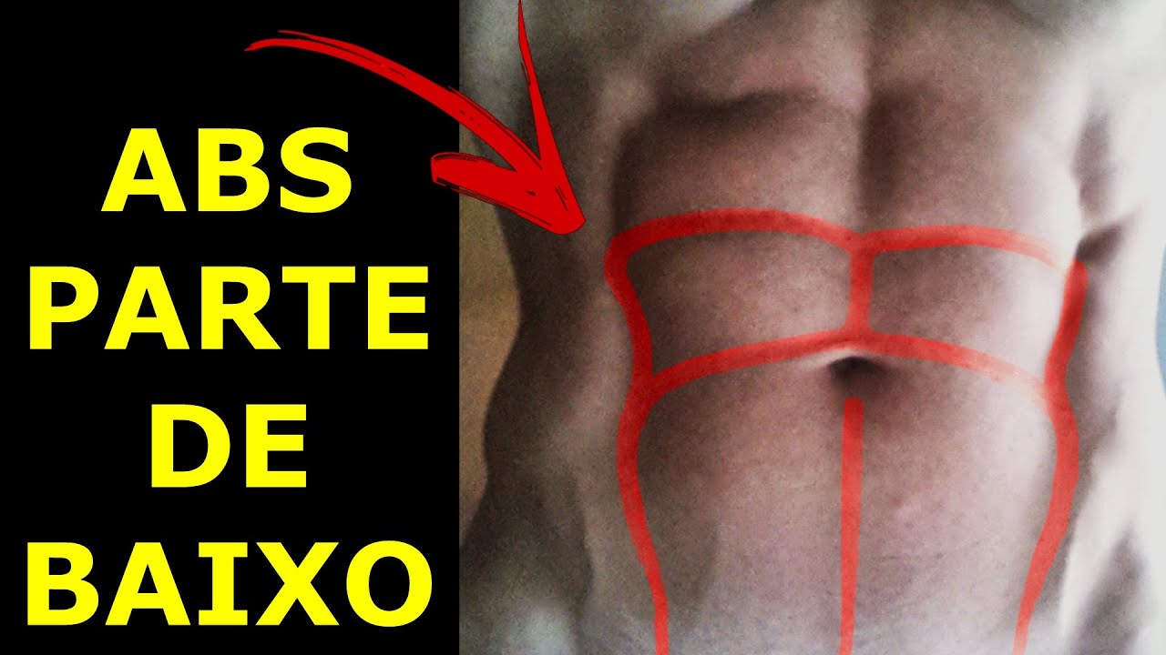 MELHOR JEITO DE PEGAR ABS INFERIOR (abdômen mais bonito)