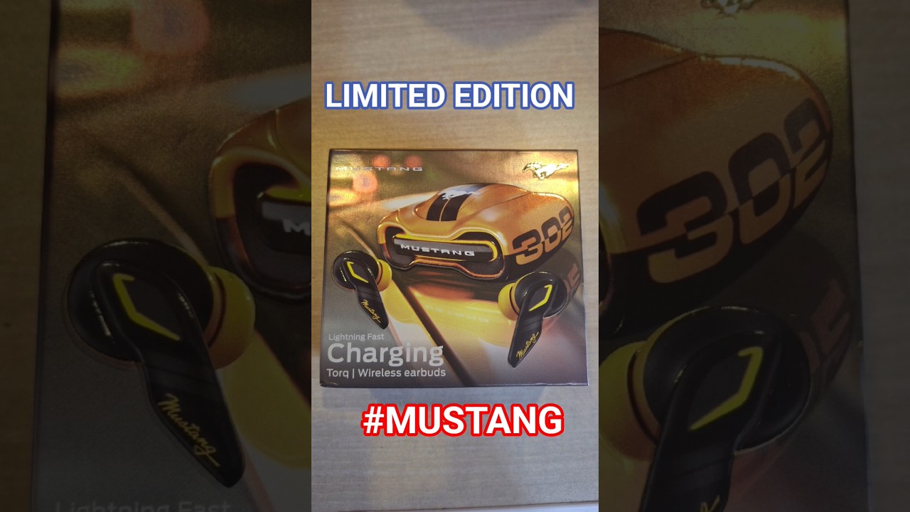GOBOULT MUSTANG Earbuds unboxing 