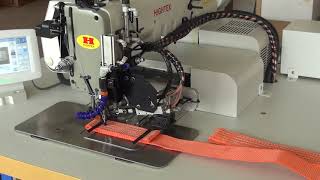 heavy duty pattern sewing machine for cargo slings and harness webbing