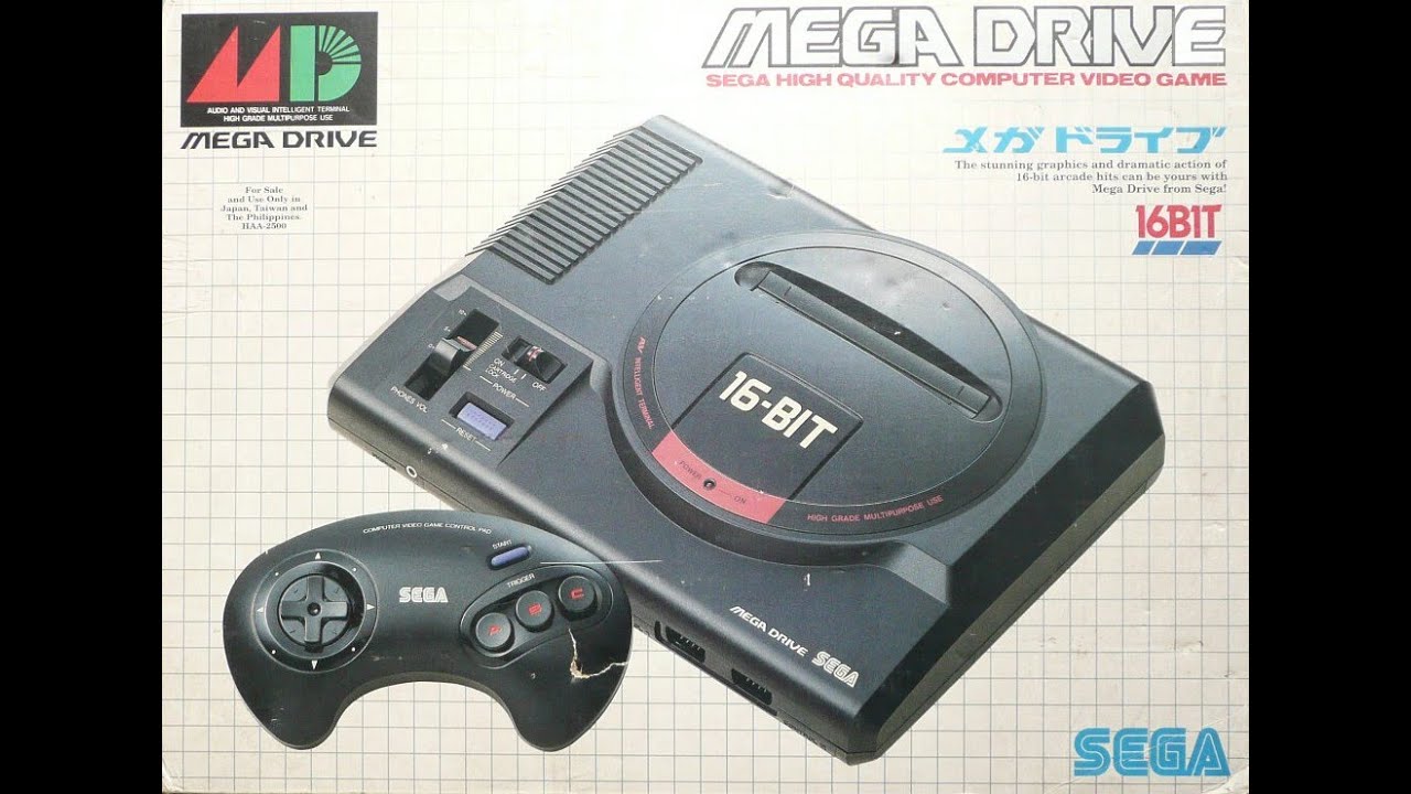 Celebre Console De Sega Sortie En 1988 Early Sega MegaDrive (Genesis) Commercial (subs) (1988, MD] - YouTube