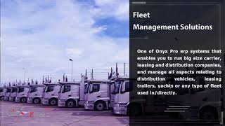Fleet management solutions #onyx_erp #yemen_soft #absolute_trust #erp_software screenshot 1