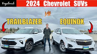2024 Chevrolet Trailblazer vs 2024 Chevrolet Equinox