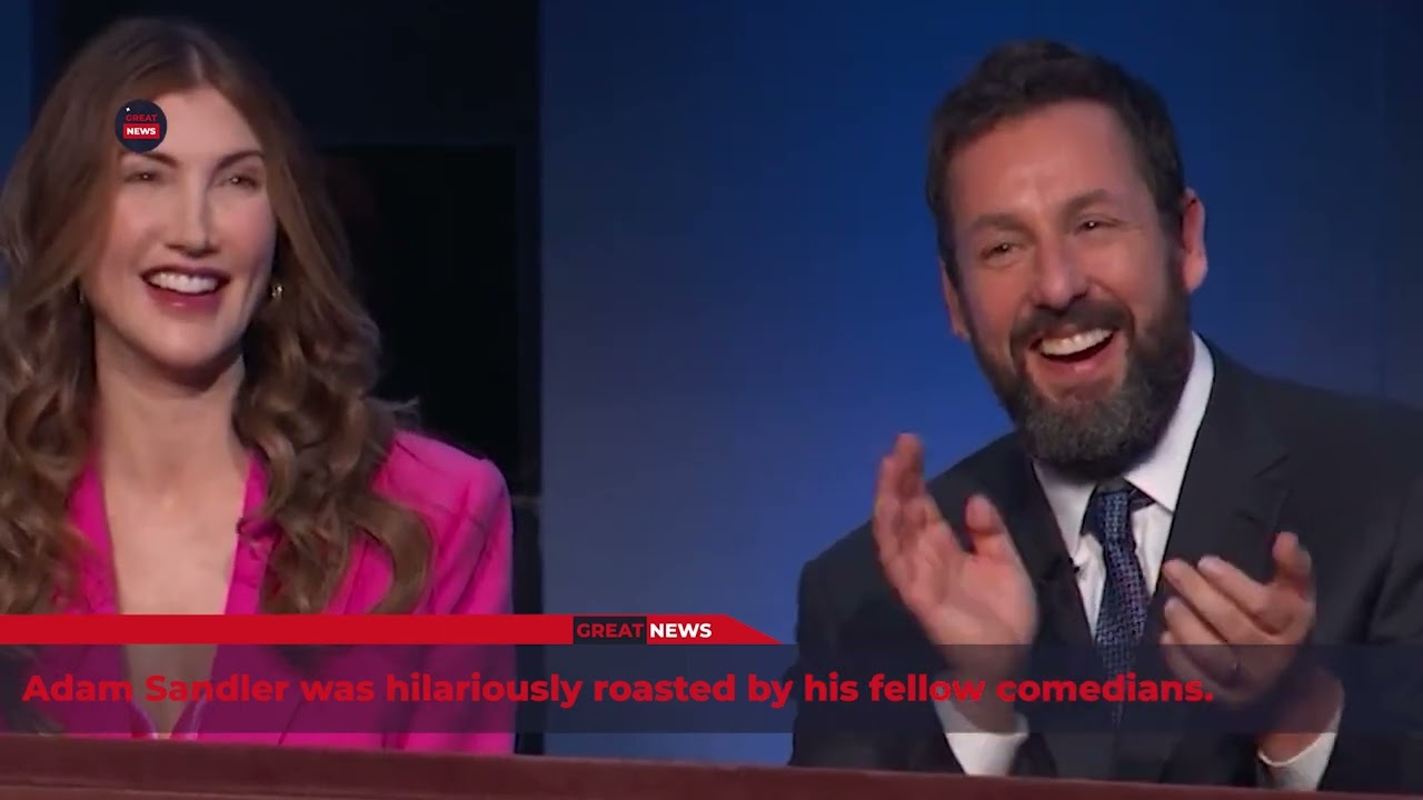 Adam Sandler was hilariously roasted by his fellow comedians.