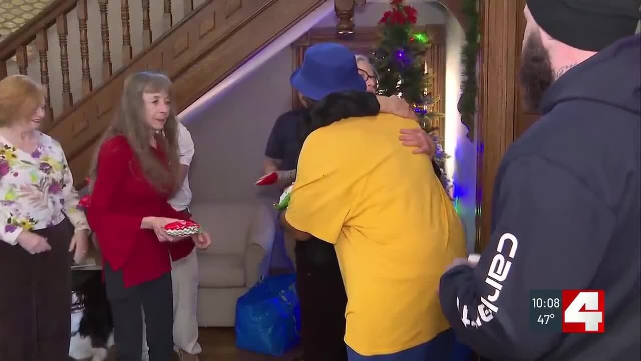 Local Peer Support Group Brings Holiday Gifts & Hope to Recovery House Residents