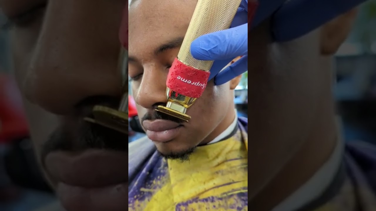 MUSTACHE LINE UP 💈 EASY TECHNIQUE ON HOW TO LINE UP MUSTACHE 🔥 