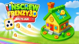 Unscrew Frenzy 3D (by Kiwi Fun) IOS Gameplay Video (HD)