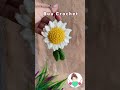 Crochet daisy keychain 💖 A178
