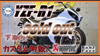 ヤマハ YZF-R1 2014年 19,306km  アクラポヴィッチマフラー グリップヒーターバックステップ  ETC付き！始動＆サウンドチェック 中古 新規入荷車両【特選大型バイク紹介】