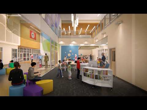 Mangini Ranch Elementary School Rendering Video