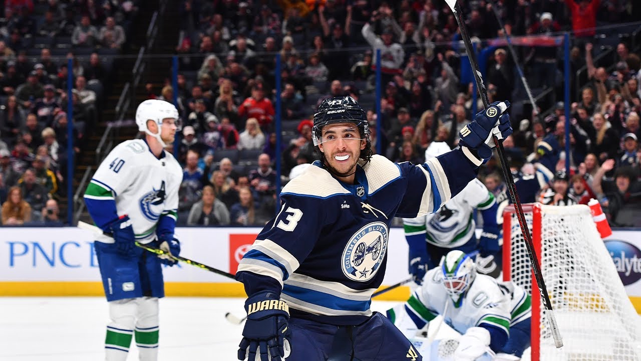 Johnny Gaudreau off to great start with Columbus Blue Jackets