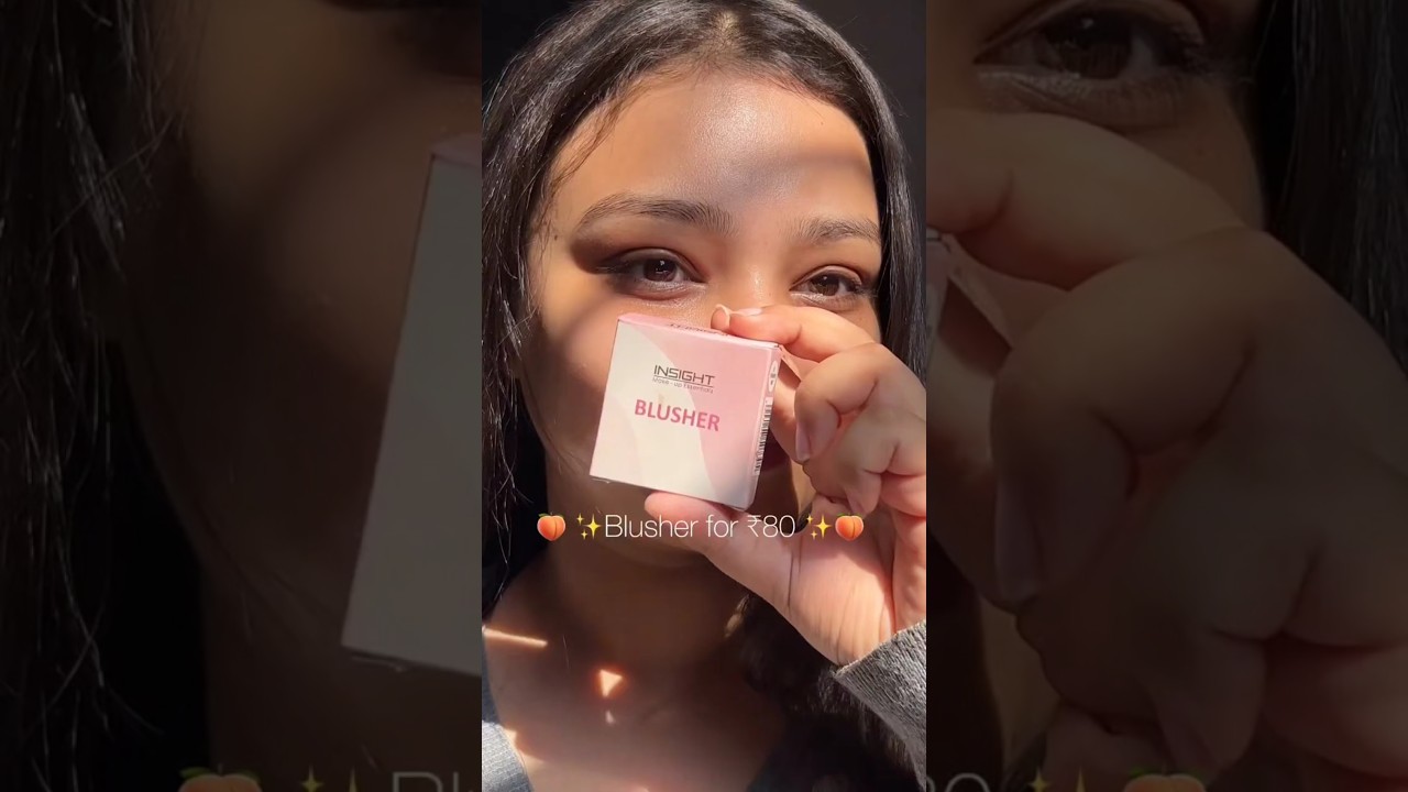 Insight cosmetics cream blush at just 68 rs 😮 Insight blush 