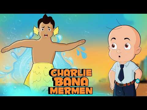 Mighty Raju -Charlie Merman Kaise Ban Gaya? 👀| Fun Kids Videos | Funny Cartoon Kids videos in Hindi