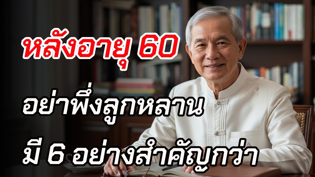 หลังอายุ 60 อย่าพึ่งครอบครัวอย่างเดียว นี่คือ 6 เสาหลักที่แท้จริง