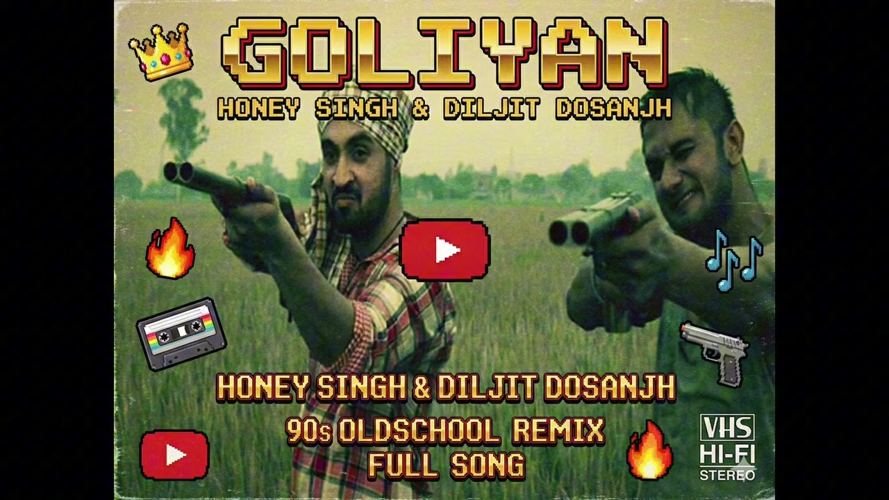 xGoliyan 🔫 | 90s Old Bollywood Dhol Version | Yo Yo × Diljit Vibe