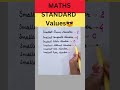 Maths Important Values #mathshacks #maths #mathcompetition #music #rap #aujla