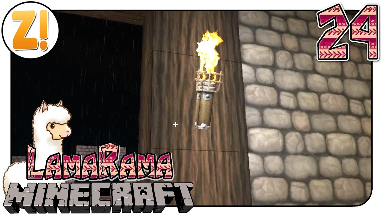 Minecraft LamaRama v1.11: Wir sichern das Haus #24 | Let ...