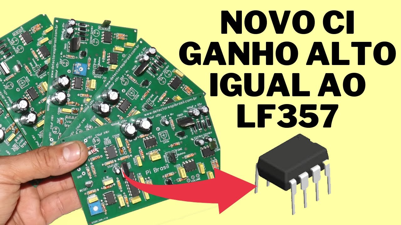 PI POLONÊS NOVO CI COM GANHO ALTO SUBSTITUTO DO LF 357