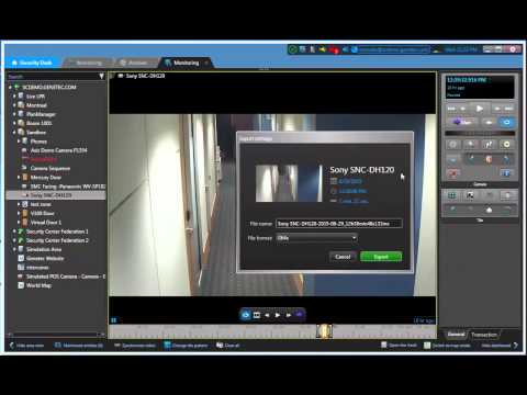 Genetec - Export Video after search