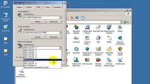 MIDI: Setting up your soundcard to work properly with MIDI-OX and a media player