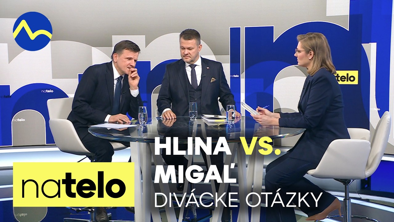Divácke otázky - Samuel Migaľ (nom. Smer) vs. Alojz Hlina (SaS) | Na telo