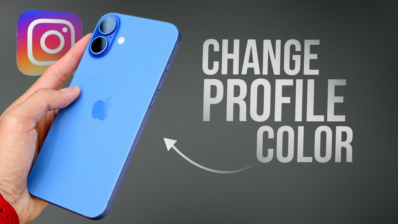 How to Change Instagram Profile Color (explained) - YouTube