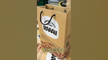 In túi giấy tại xưởng in Đại Dương. #tuigiay #intuigiay #fyp #inandaiduong